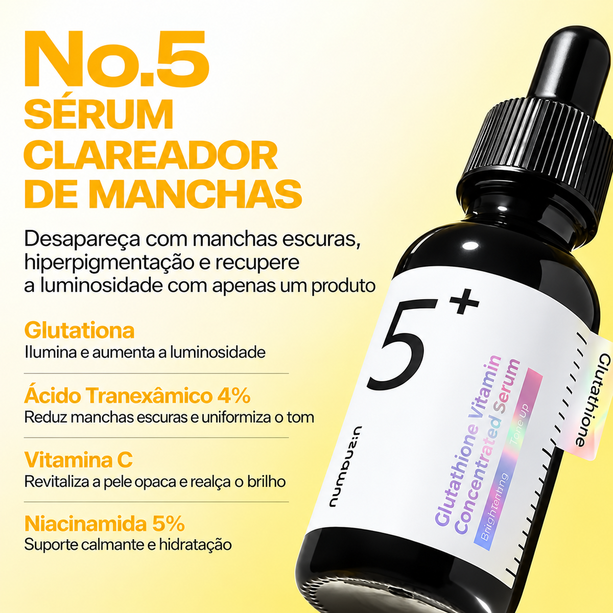 numbuzin No.5 Glutathione Vitamin Concentrated Serum