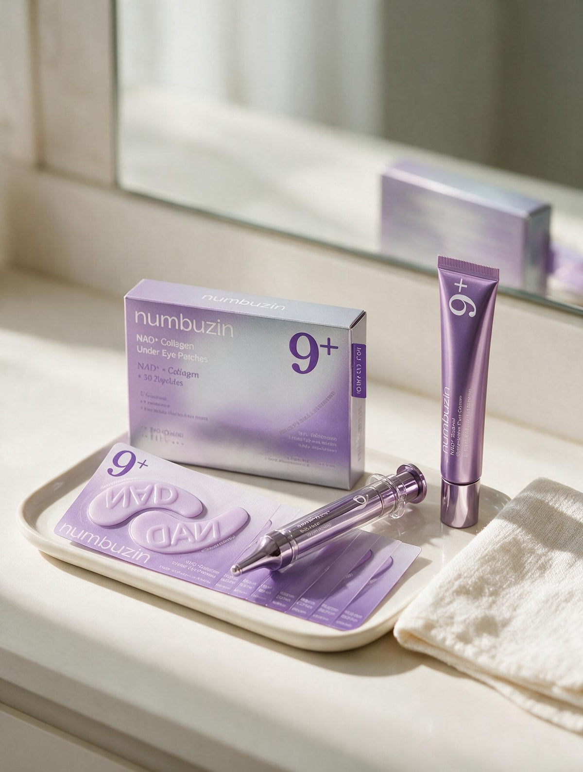 numbuzin No.9 Ritual para Refrescar os Olhos.(Kit)