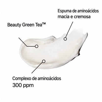 innisfree Espuma de Limpeza Facial de Chá Verde e Aminoácidos (150ml)