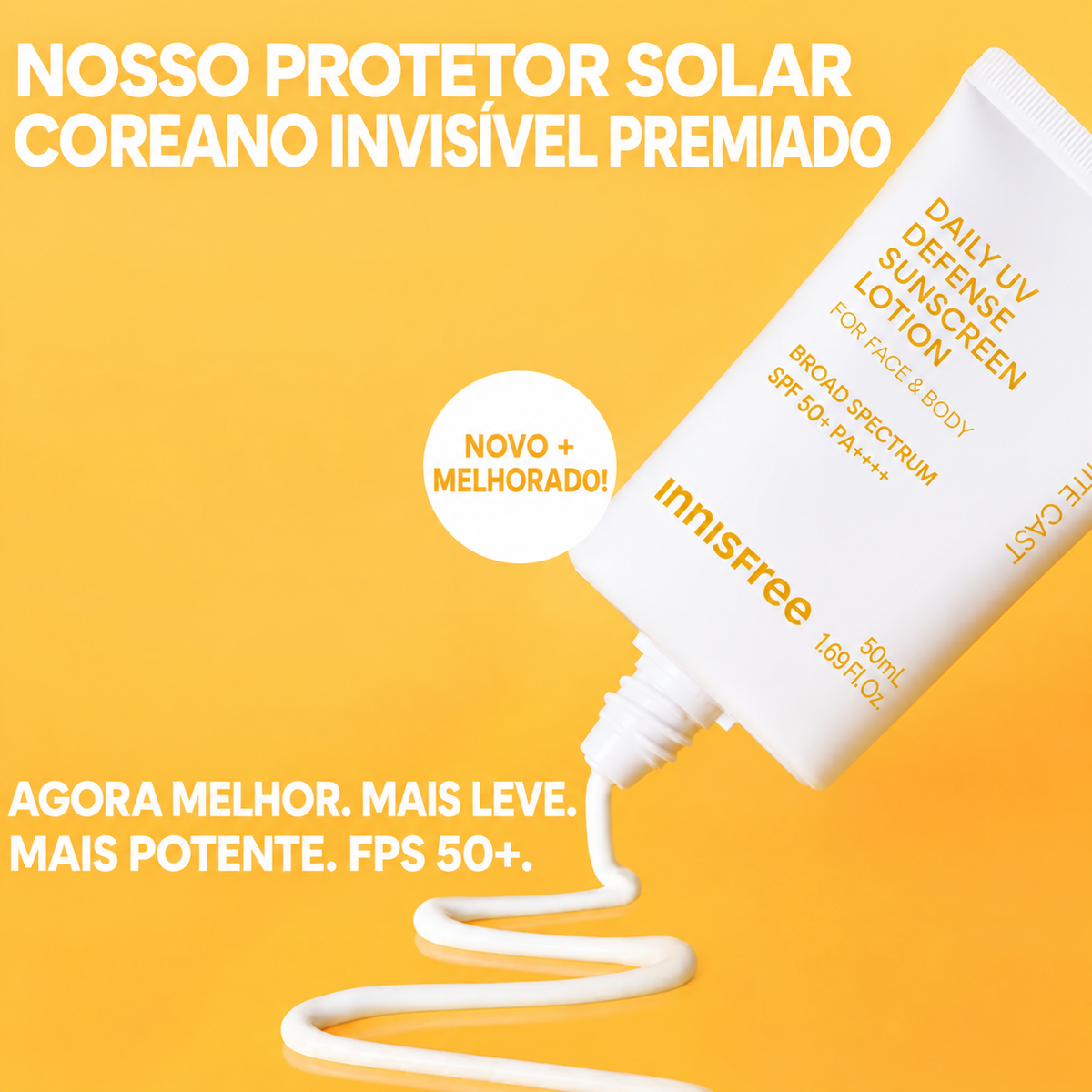 innisfree Protetor Solar Diário FPS 50+ PA++++