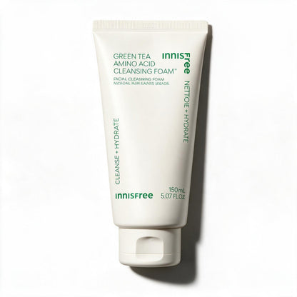 innisfree Espuma de Limpeza Facial de Chá Verde e Aminoácidos (150ml)
