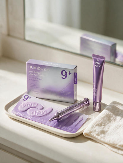 numbuzin No.9 Ritual para Refrescar os Olhos.(Kit)